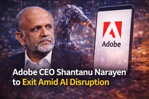 Adobe CEO Shantanu Narayen to Step Down as Company Navigates AI Disruption
