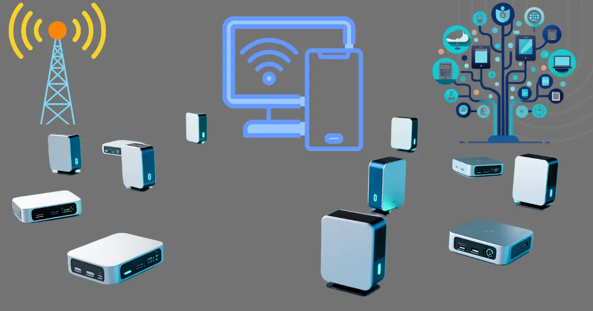 How do IoT devices transmit data. image