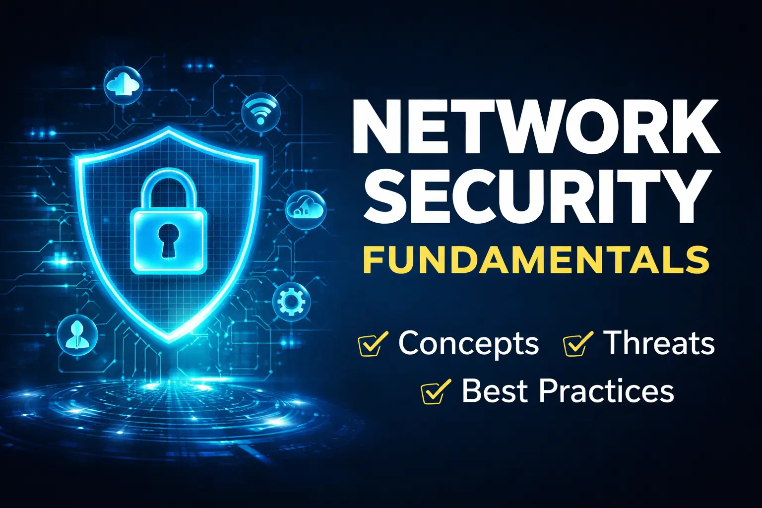 Network Security Fundamentals: Concepts, Threats, and Best Practices