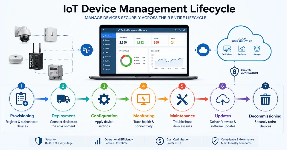 IoT Device Management Lifecycle