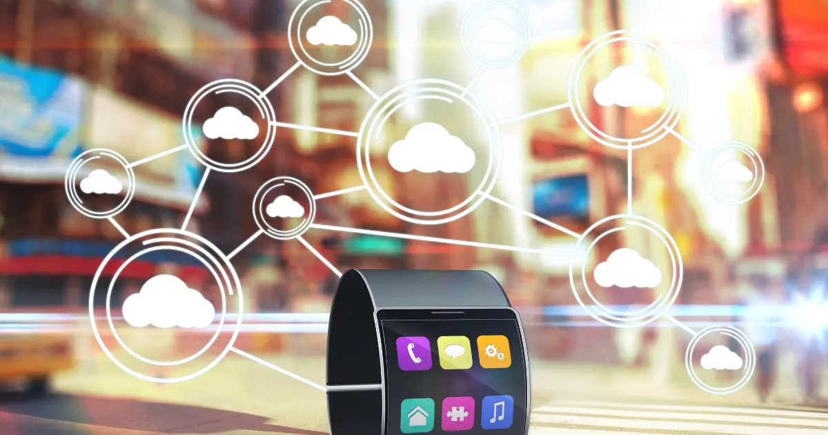 IoT ecosystem components 5 layers image