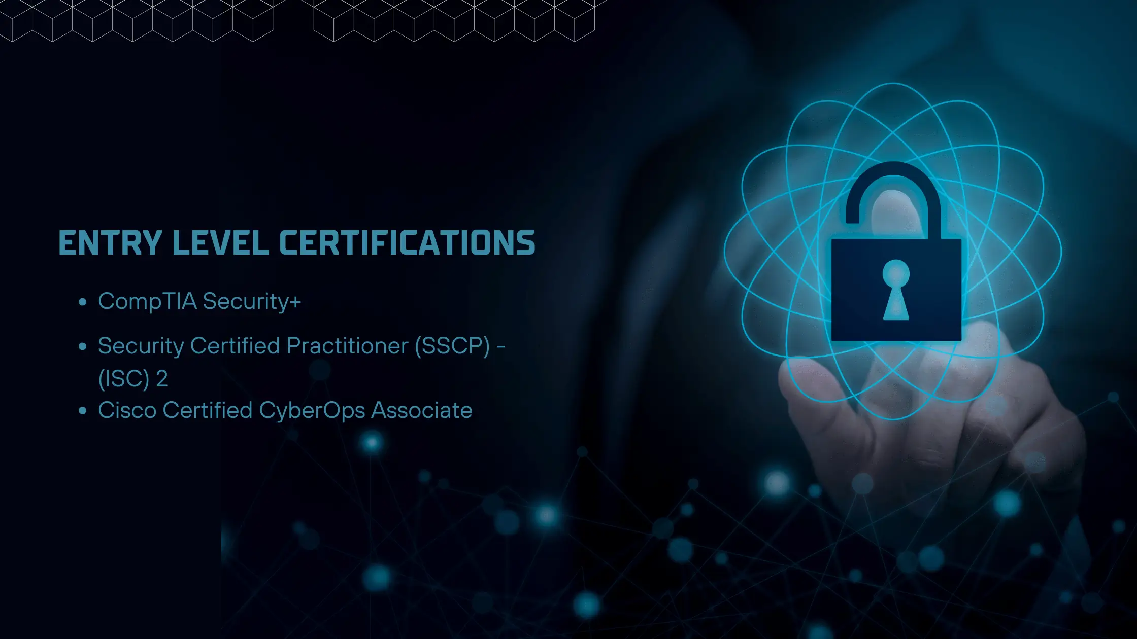 1. Entry Level Certifications