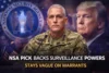Trump’s NSA Nominee Backs Broad Surveillance Powers, Dodges Warrant Questions - Post Thumbnail