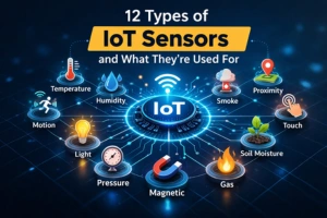 12 Types of IoT Sensors and What They’re Used For